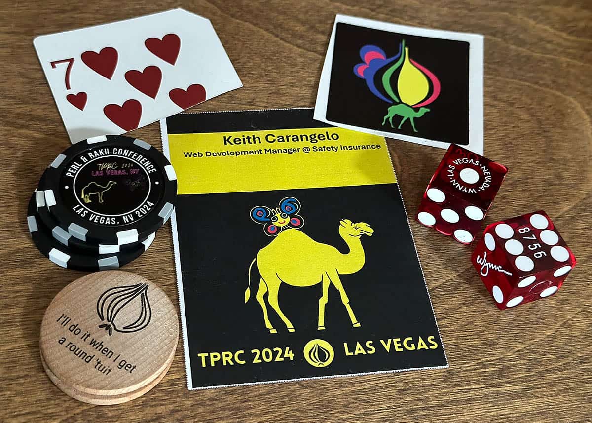 Perl Conference Swag